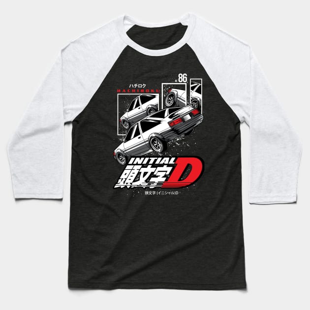 Ae86 Frame Edition Baseball T-Shirt by cungtudaeast
